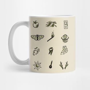 Magnus Archives fears / entities green Mug